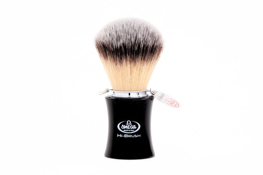 Omega 146818 HI-BRUSH Synthetic Shaving Brush