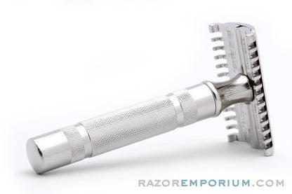 1930's Gillette NEW Bar Long Comb Razor || Factory Nickel Revamp