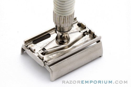 1960's Gillette Slim Twist TTO Double Edge Safety Razor Set