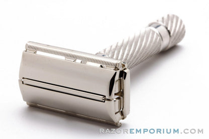 1948 Gillette Executive DE Safety Razor in Ostrich Leather Case