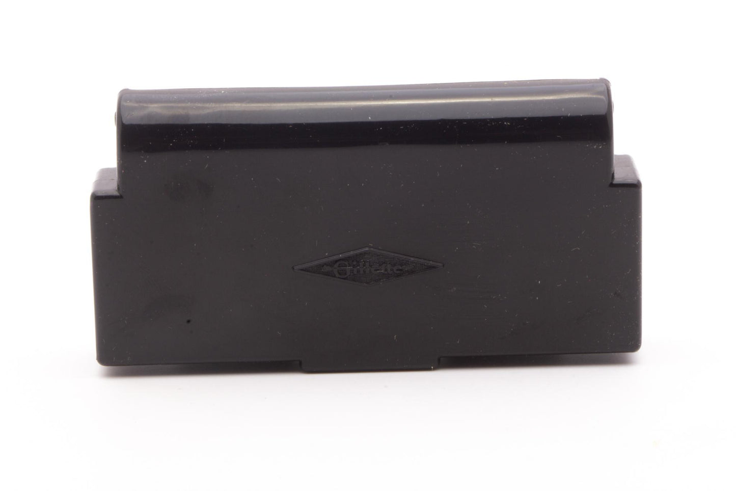 1940's WWII Gillette Tech Safety Razor with Black Plastic Handle & Case | Original Condition