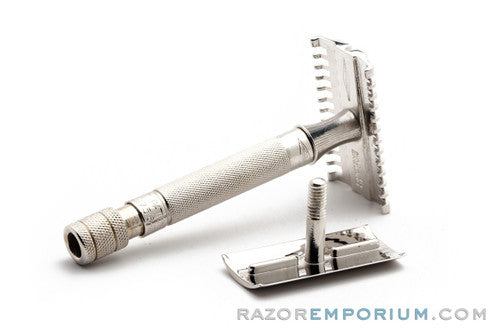 1930's Gillette British NEW No 88 DE Safety Razor | Rhodium Revamp