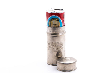 Vintage Colgate Soap Stick Travel Canister