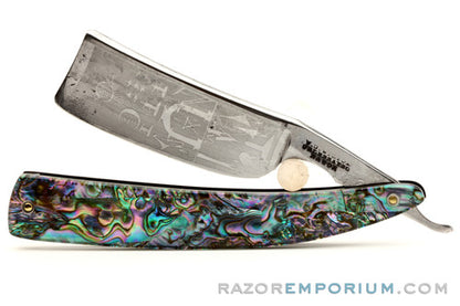 8/8'' W.O. Wilton Masonic "Celebrated Razor" Shave Ready Straight Razor