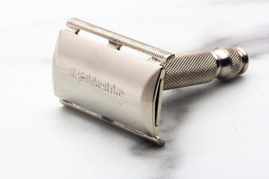 1965 K3 Gillette Ball End Tech Travel Safety Razor | Original Condition