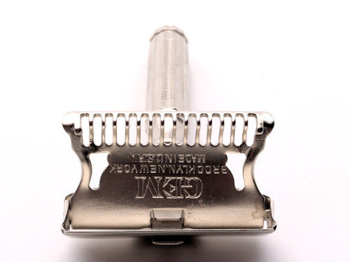 1940s Gem 1912 Style SE Safety Razor |  Factory Nickel Revamp