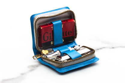 1968 N2 Gillette Ball End Tech Travel Razor Set | Original Condition
