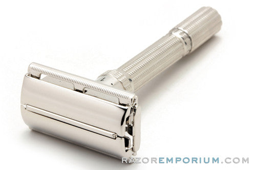 1966 L4 Gillette Slim Adjustable DE Safety Razor | Rhodium Revamp