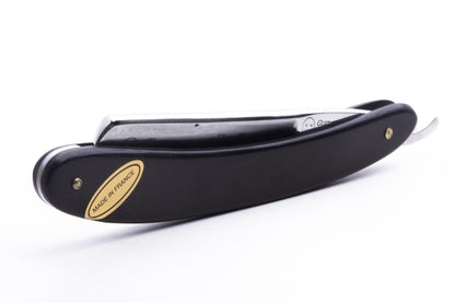 8/8"  Ertan Süer "Barbas Duras" Straight Razor | Ebony Wood Scales