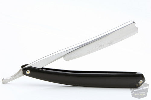 9/16'' Klas Tornblom Faux Frameback Black Diamond Acrylic Straight Razor