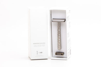 Henson Ti22 Titanium Double Edge Safety Razor | Aggressive