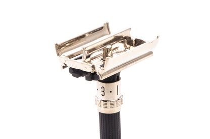 Gillette Super Adjustable "Black Beauty" DE Safety Razor | Original Condition