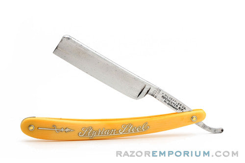 5/8" Styrian Steel F.H. Loeffler Co Straight Razor | Rochester, NY