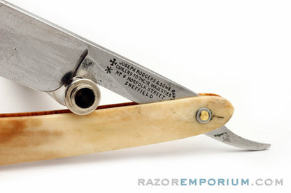 6/8" Joseph Rodgers & Sons Sheffield Wedge Straight Razor | Sheffield, England
