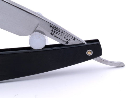 6/8"  Wade & Butcher Straight Razor w/ Acrylic Scales | Sheffield, England