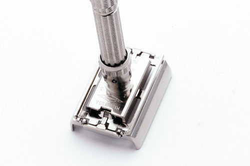 1963 Gillette Slim Adjustable Double Edge Safety Razor Set I3