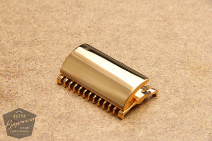 Gillette 1930's NEW Cap & Guard * Gold REVAMPED