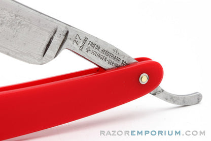 11/16" Herder 77 Square Straight Razor | Solingen, Germany