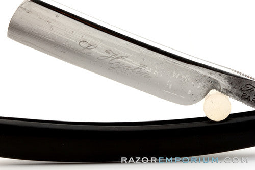 11/16" P. Fritiss "Le Hyalin" No. 303 Straight Razor w/ Case | Paris France