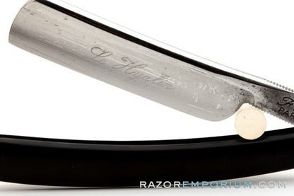 11/16" P. Fritiss "Le Hyalin" No. 303 Straight Razor w/ Case | Paris France