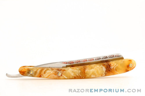 5/8" Dorko #105 Vintage Round Point Straight Razor