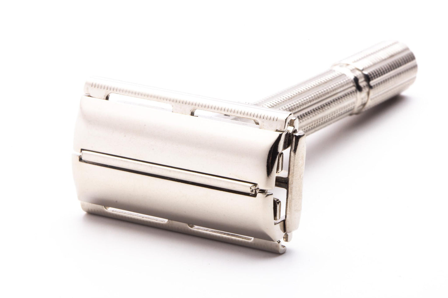 1961 G4 Gillette Slim Adjustable Double Edge TTO Safety Razor  | Factory Nickel Revamp
