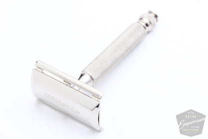 Gillette 1965 Red Cross Ball End Tech Safety Razor Set