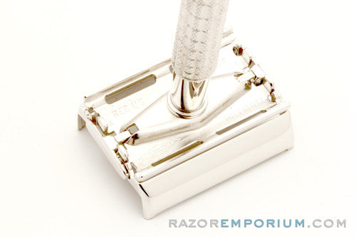 1965 Gillette K1 Flare Tip Super Speed Safety Razor Factory | Nickel Revamp