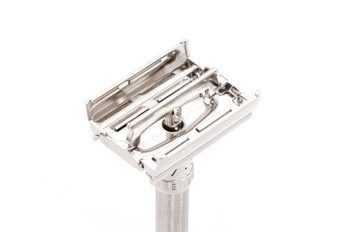 1965 K1 Gillette Slim Adjustable Safety Razor  | Factory Nickel Revamp