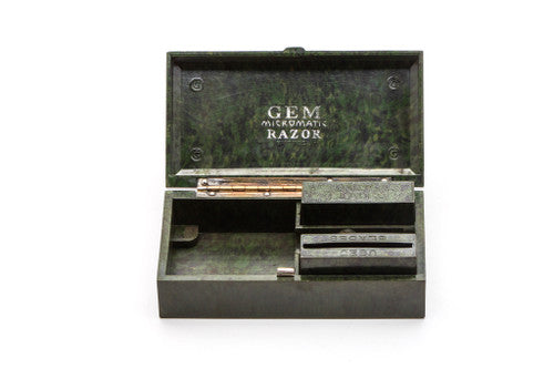 Gem Micromatic Razor Case With Blade Banks – Razor Emporium