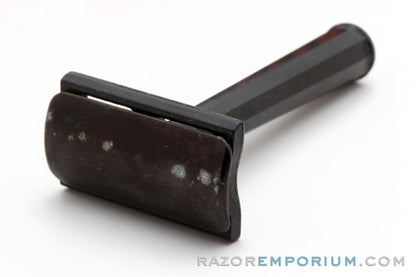 1940's Clix E-Z Flo Double Edge Safety Razor - Bakelite Handle