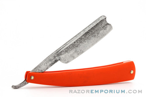 7/8" Barber's Notch Shave Ready Straight Razor G10 Scales