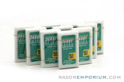 Derby Extra Super Stainless Double Edge (DE) Razor Blades