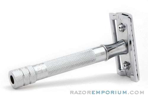 Merkur 33C Chrome Plated DE Safety Razor - Used Shave Ready