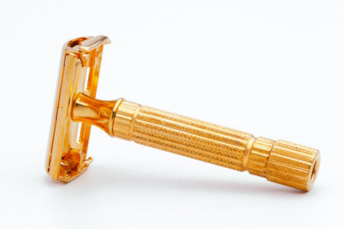 1940's Gillette Aristocrat DE Safety Razor | 24K Gold Revamp