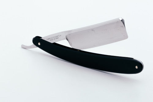 7/8" Filarmonica Doble Temple #14 Straight Razor w/ Coffin & Black\Teal Scales| Spain