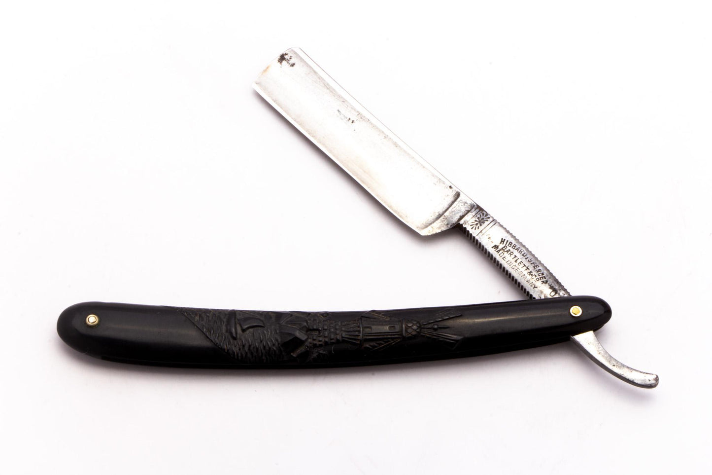 5/8" Hibbard Spencer Bartlett & Co Vintage Restored Straight Razor