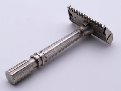 1930's Gem Micromatic TTO Single Edge Safety Razor | Engraved