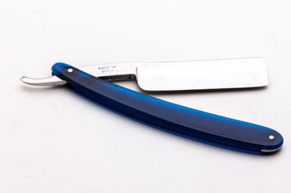 7/8" Filarmonica Doble Temple #14 Straight Razor w/ Blue Scales | Spain
