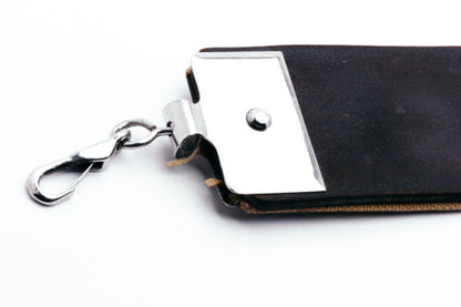 Vintage "Genuine Russian" Straight Razor Leather Strop