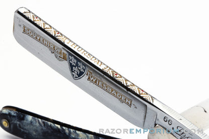 5/8" Fhoso #66 Complete 7 Day Hollow Grind Straight Razor Set | Solingen Wald Germany