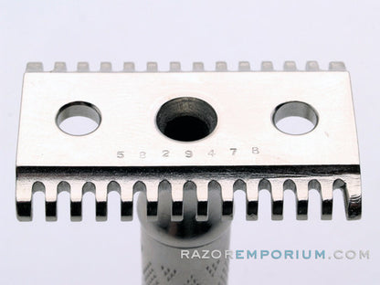 1925 Gillette New Improved Standard Richwood Bostonian Safety Razor