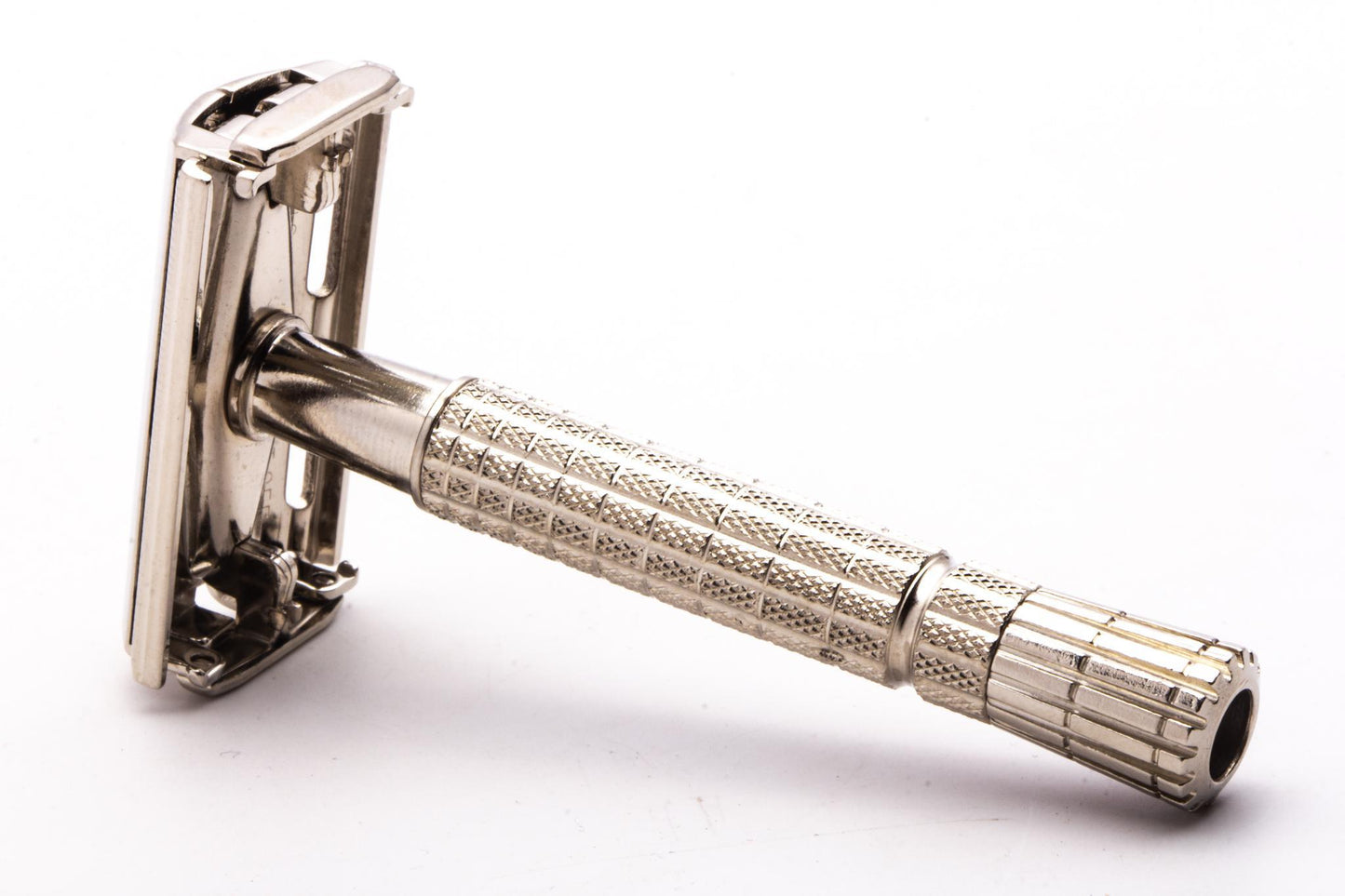 1958 D2 Gillette Flare Tip TTO Super Speed Safety Razor | Factory Nickel Revamp