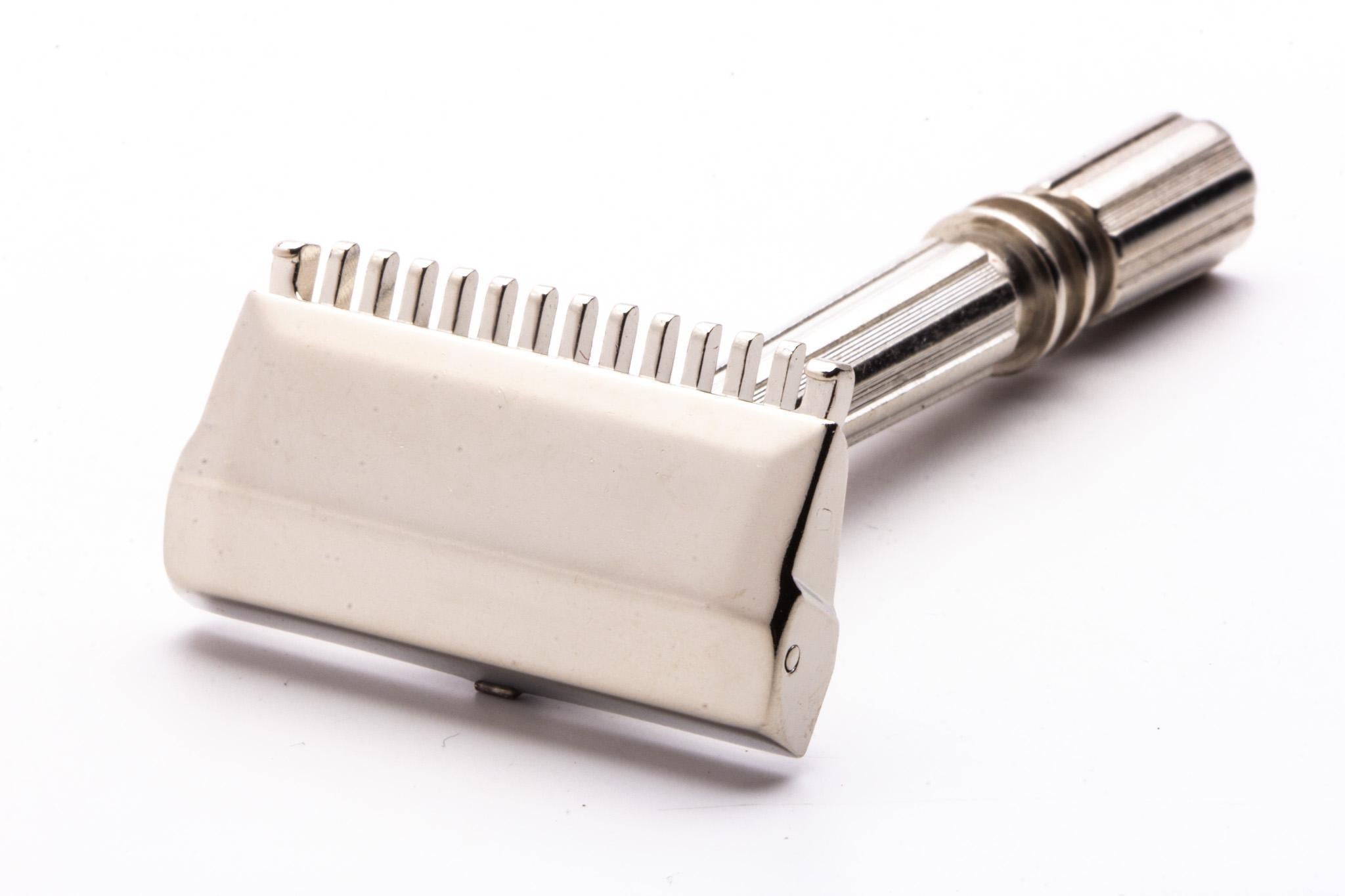 1930's Gem Micromatic TTO Single Edge Safety Razor | Factory Nickel Re ...
