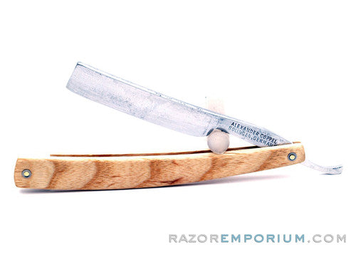 9/16" Alexander Coppel Straight Razor w/ Cocobello Wood | Solingen, Germany