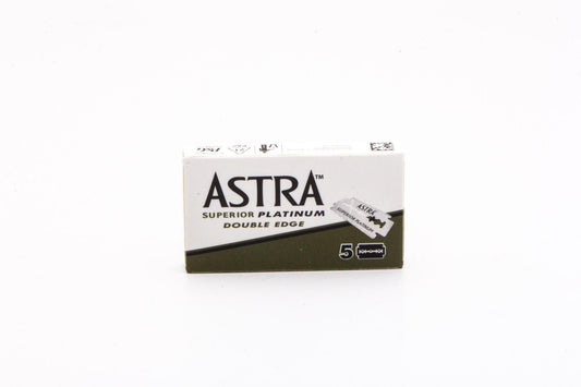 Astra Superior Platinum (Green) Double Edge Blades | Made In Russia