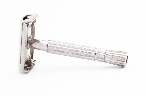1957 Gillette Flair Tip Regular Super Speed Safety Razor C1
