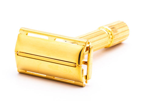 1961 G2 Gillette TTO Fatboy Adjustable Double Edge Safety Razor | 24K Gold Revamp