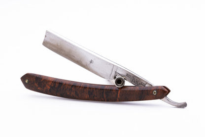 9/16" Blue Steel Razor Co NY Straight Razor Germany