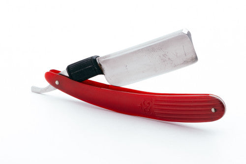 7/8" Filarmonica Especial Para Barbas Duras Straight Razor w/ Coffin & Red Scales | Spain